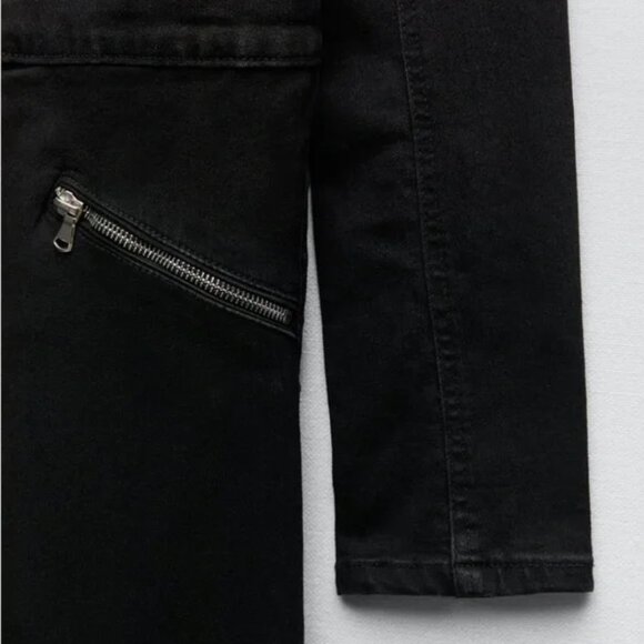 Zara Denim TRF Jumpsuit XS - Picture 9 of 12